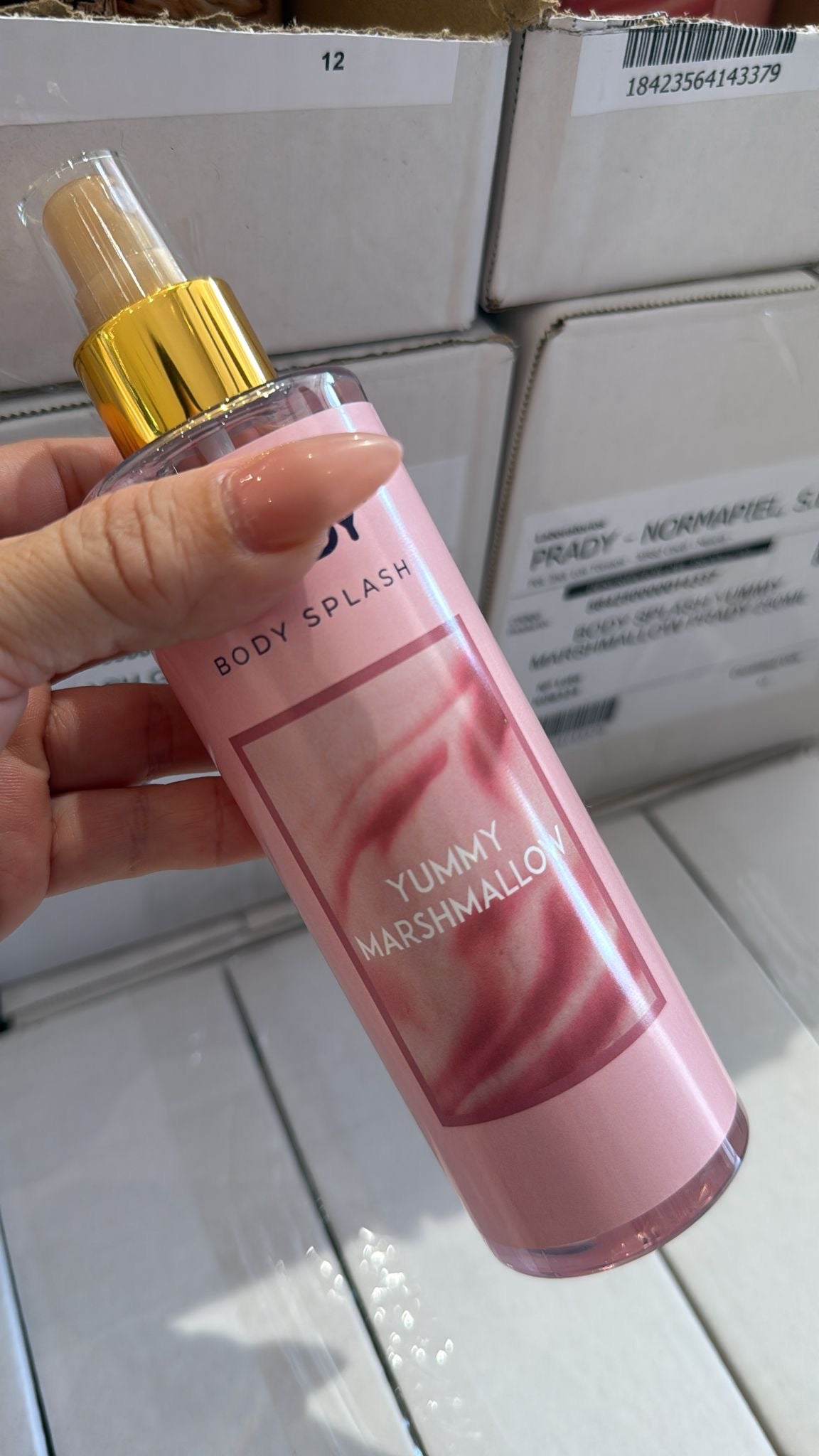 Body splash yummy mashmallow