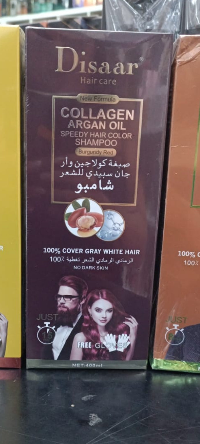 Champu tinte burgundy