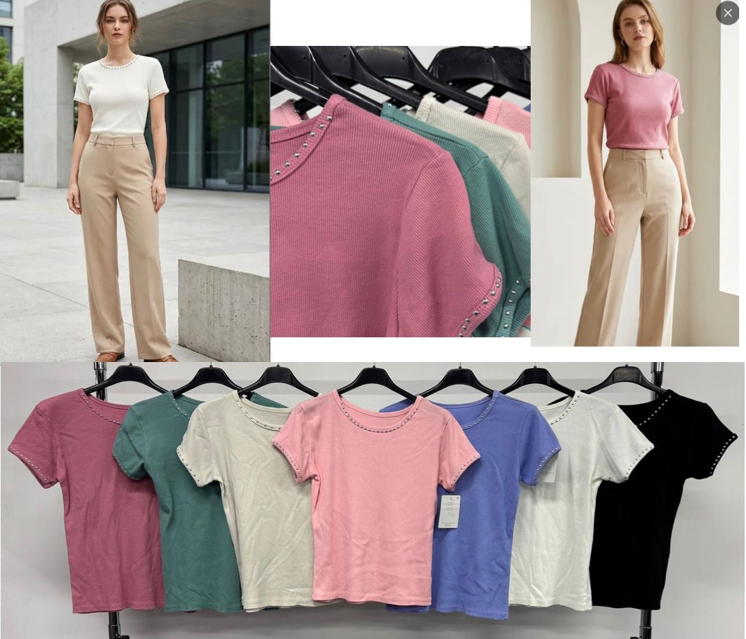 Camiseta básica colores