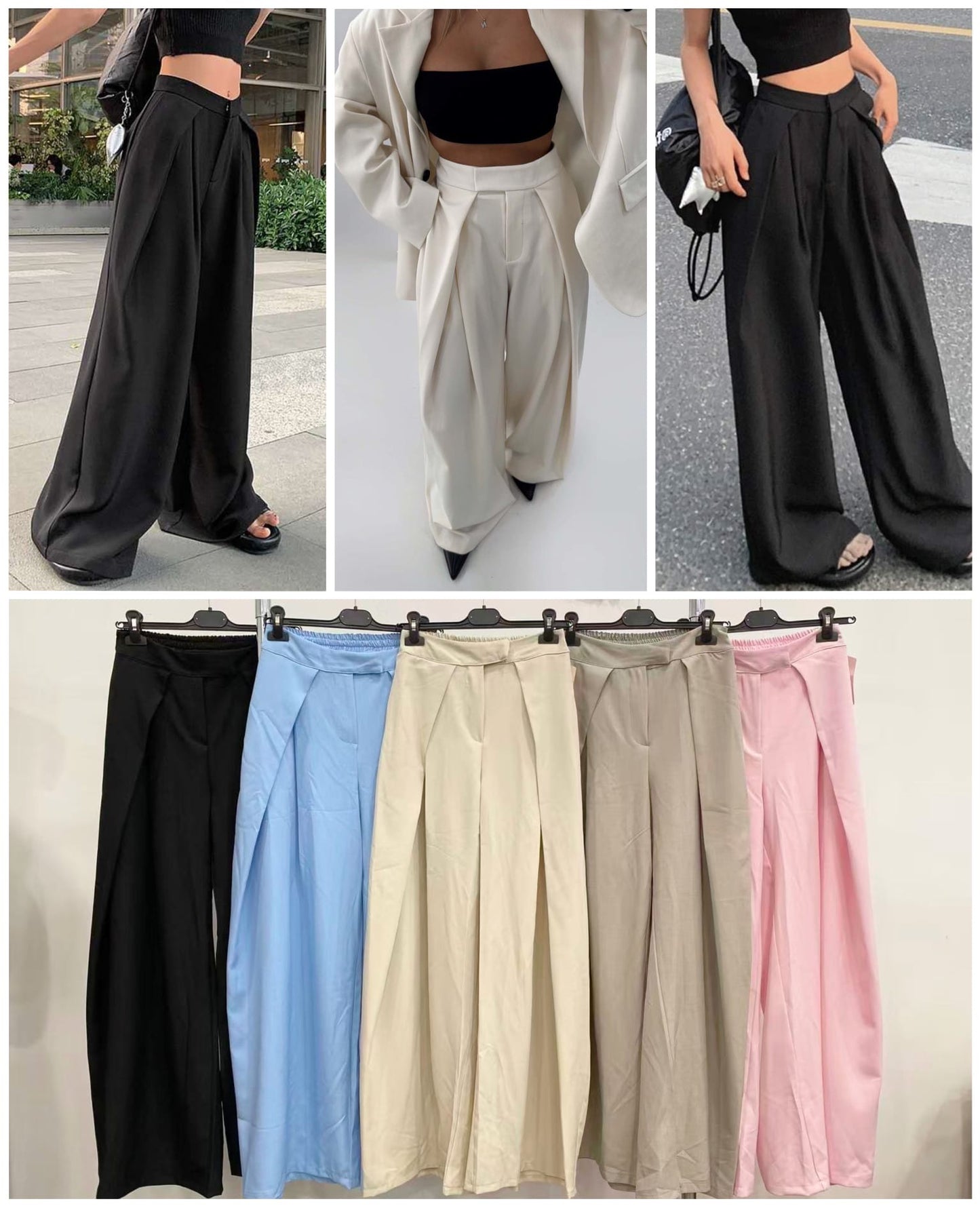 Pantalón liso