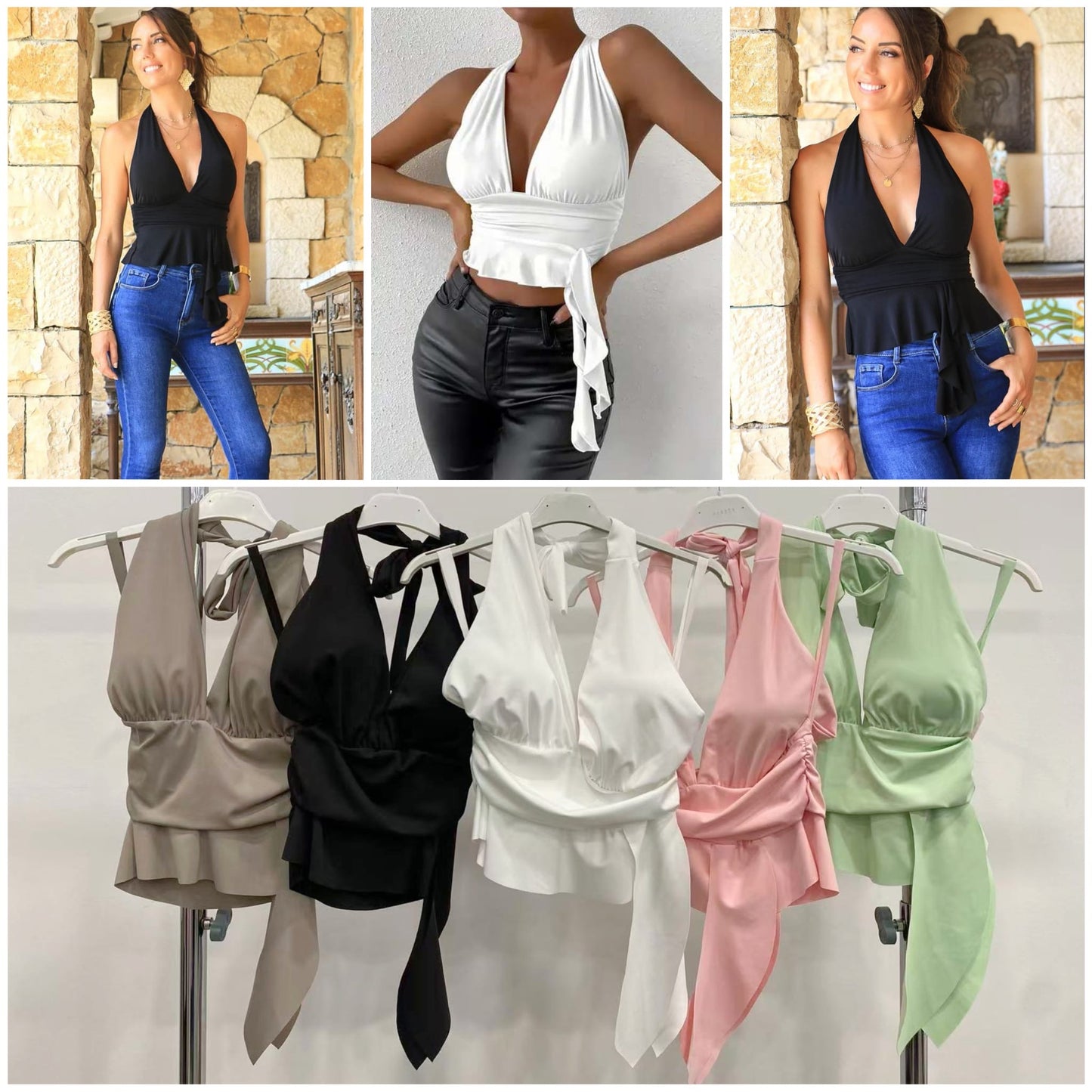 Top lycra atado
