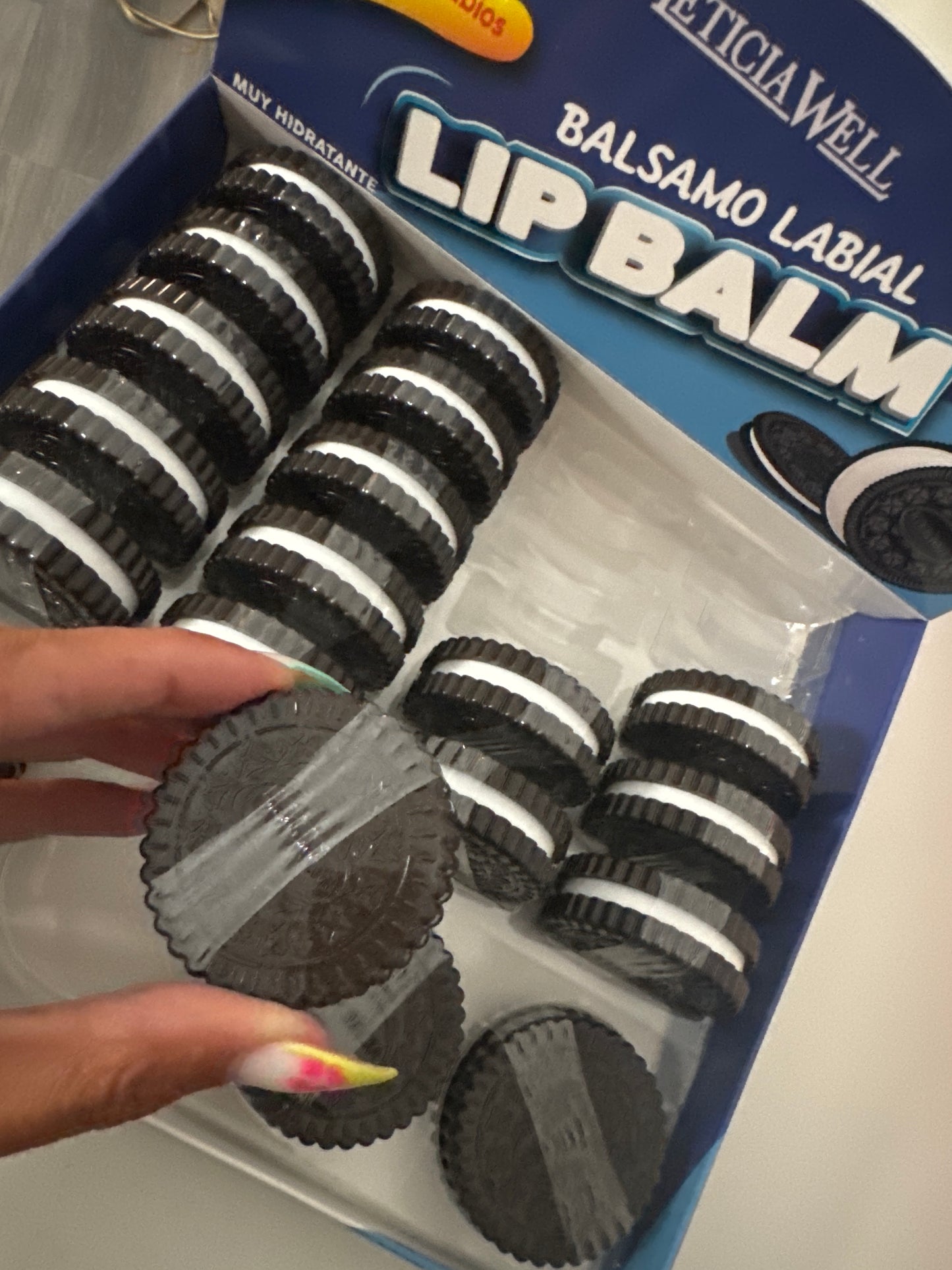 Lip balm oreo