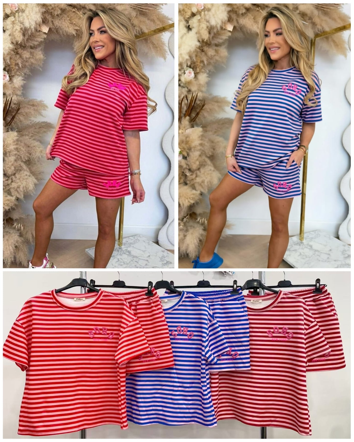 Conjunto rayas