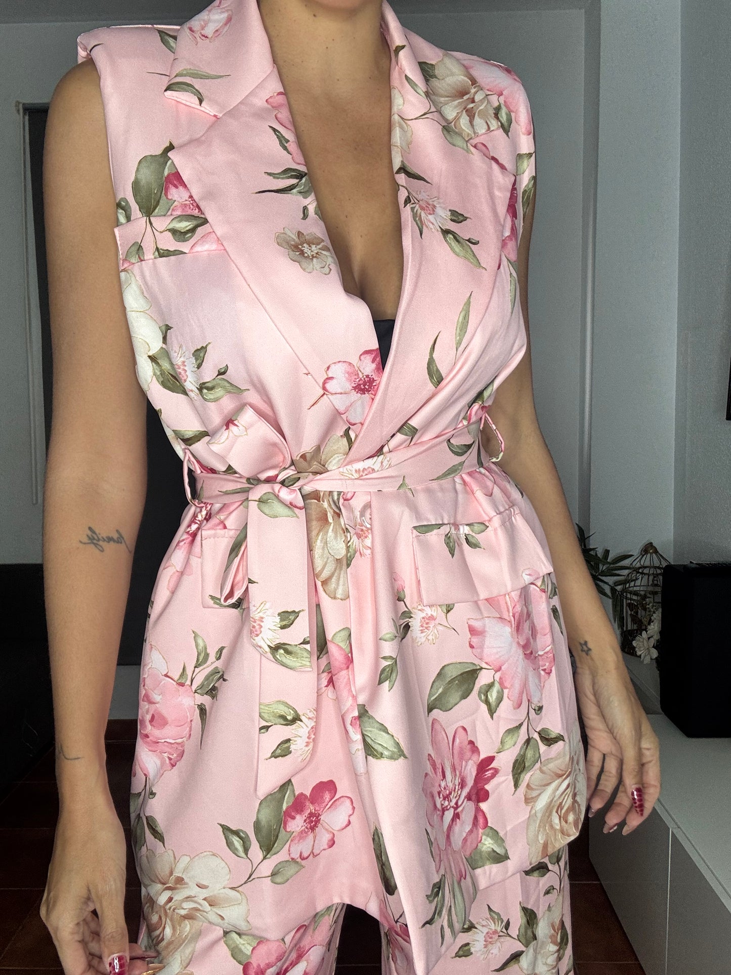 Traje flor
