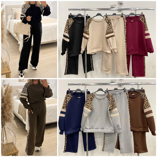 Conjunto chandal leopardo
