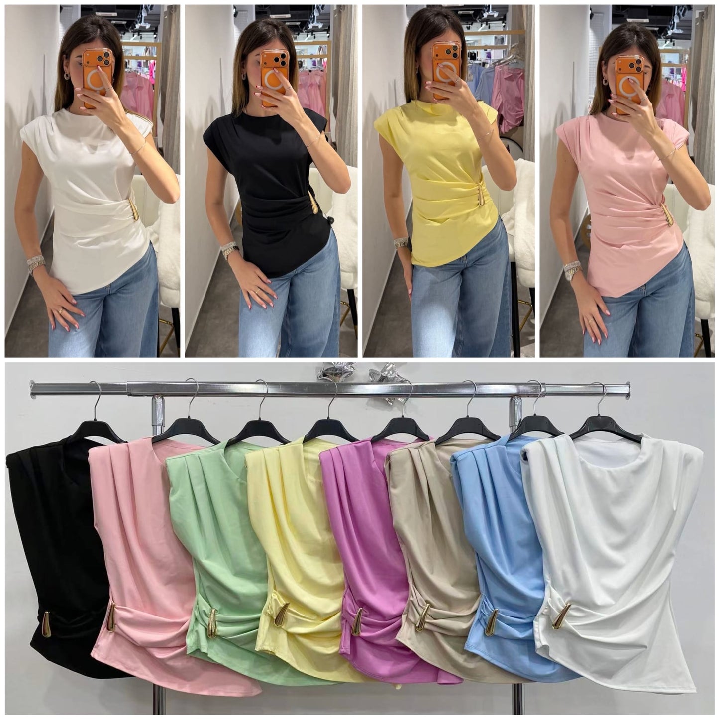 Blusa cherry