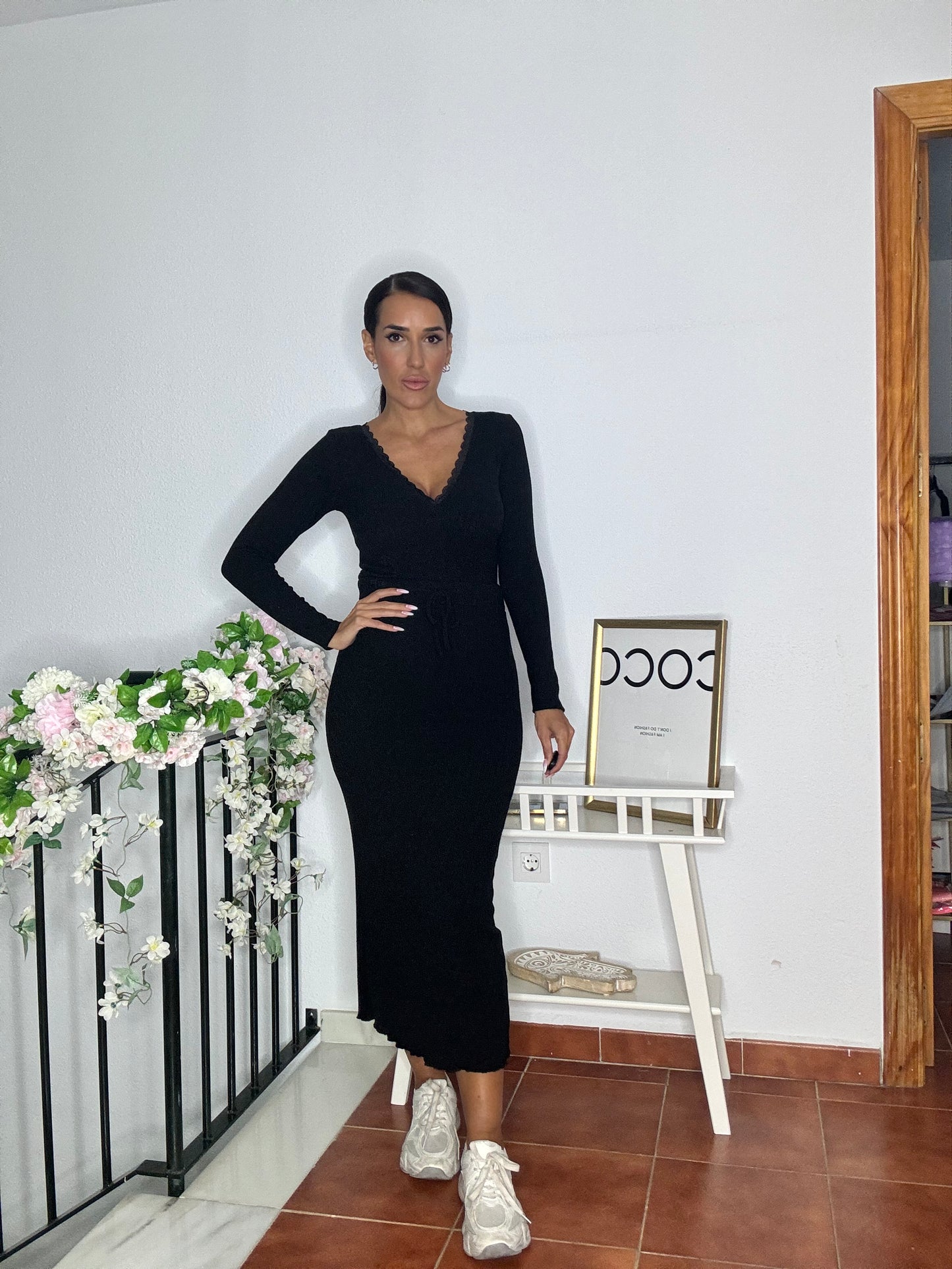 Conjunto falda black