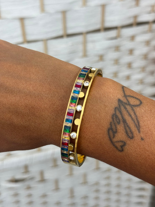 Pulsera rigida colores