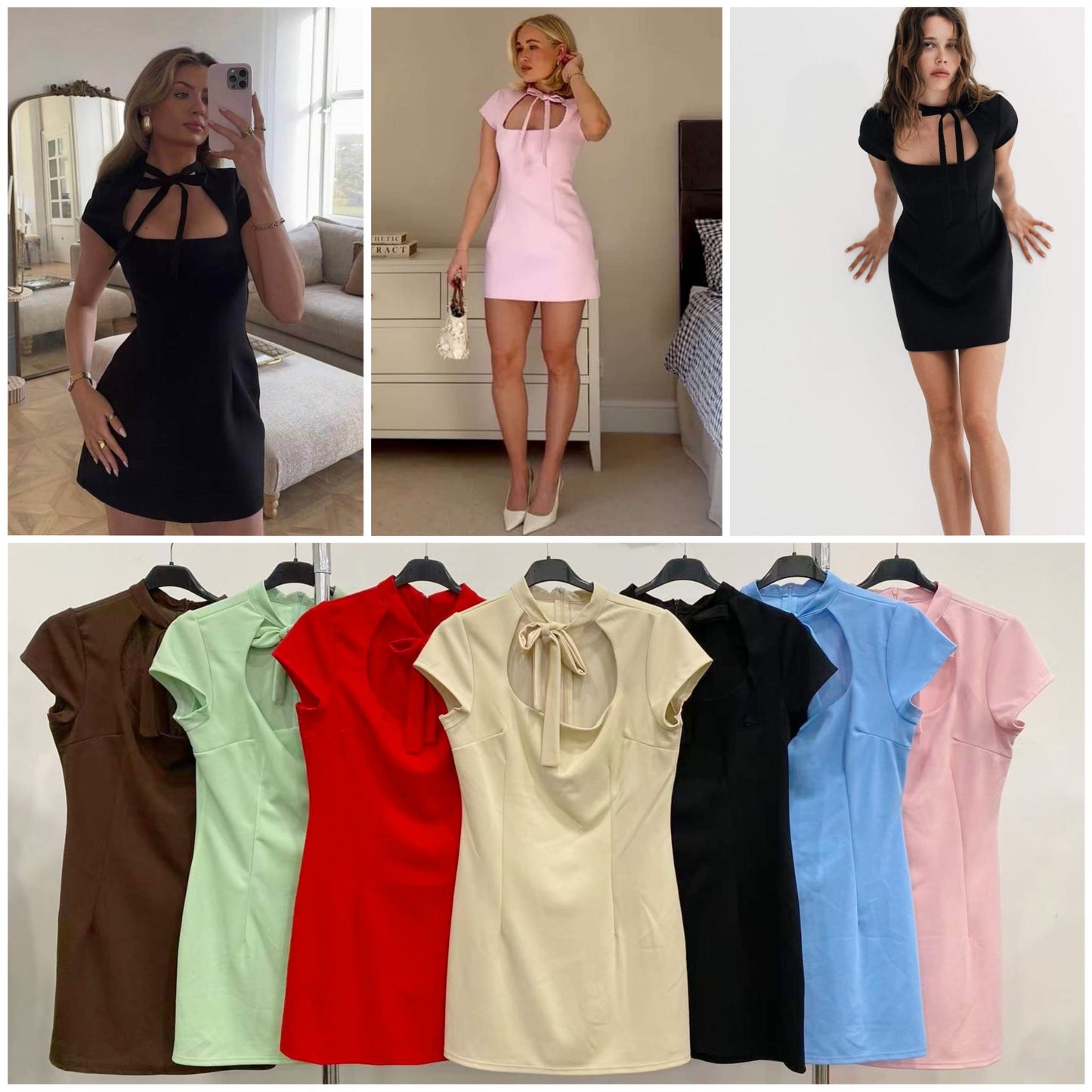 Vestido lazo