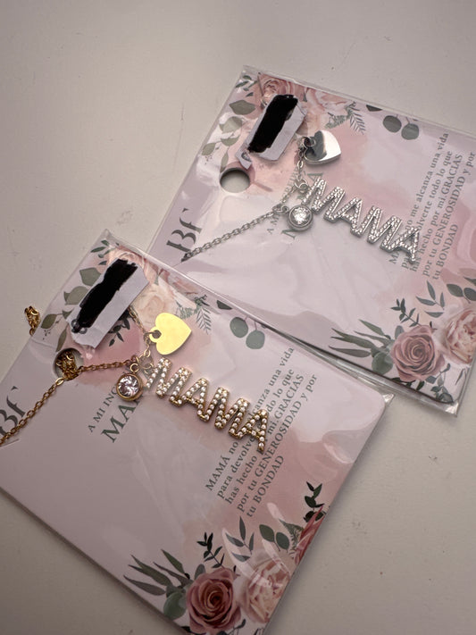 Collar letras mama