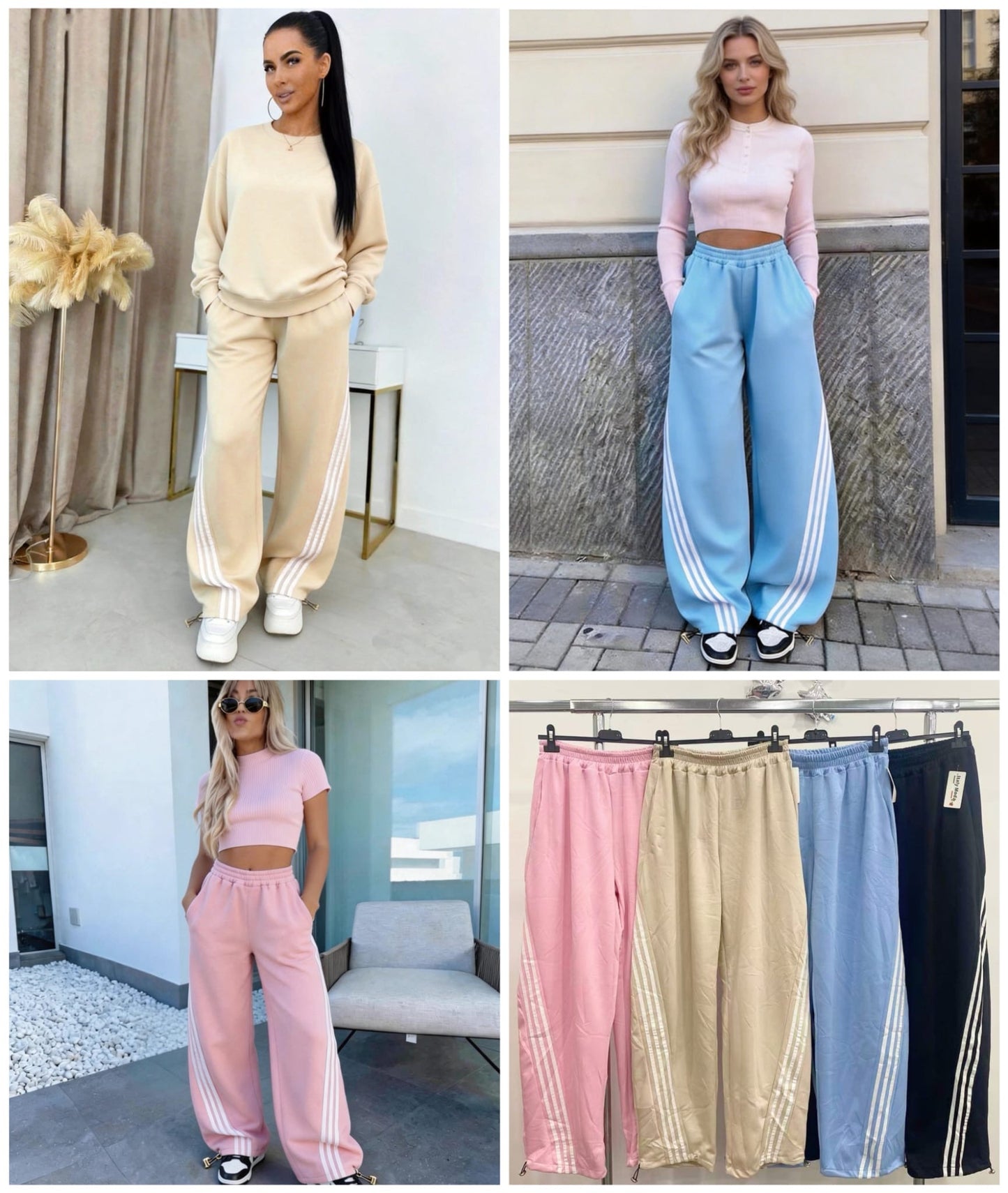 Pantalón chandal rayas
