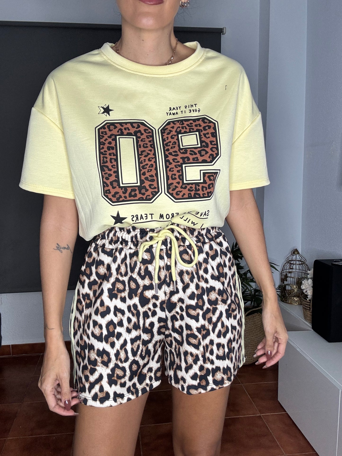 Conjunto 90 short