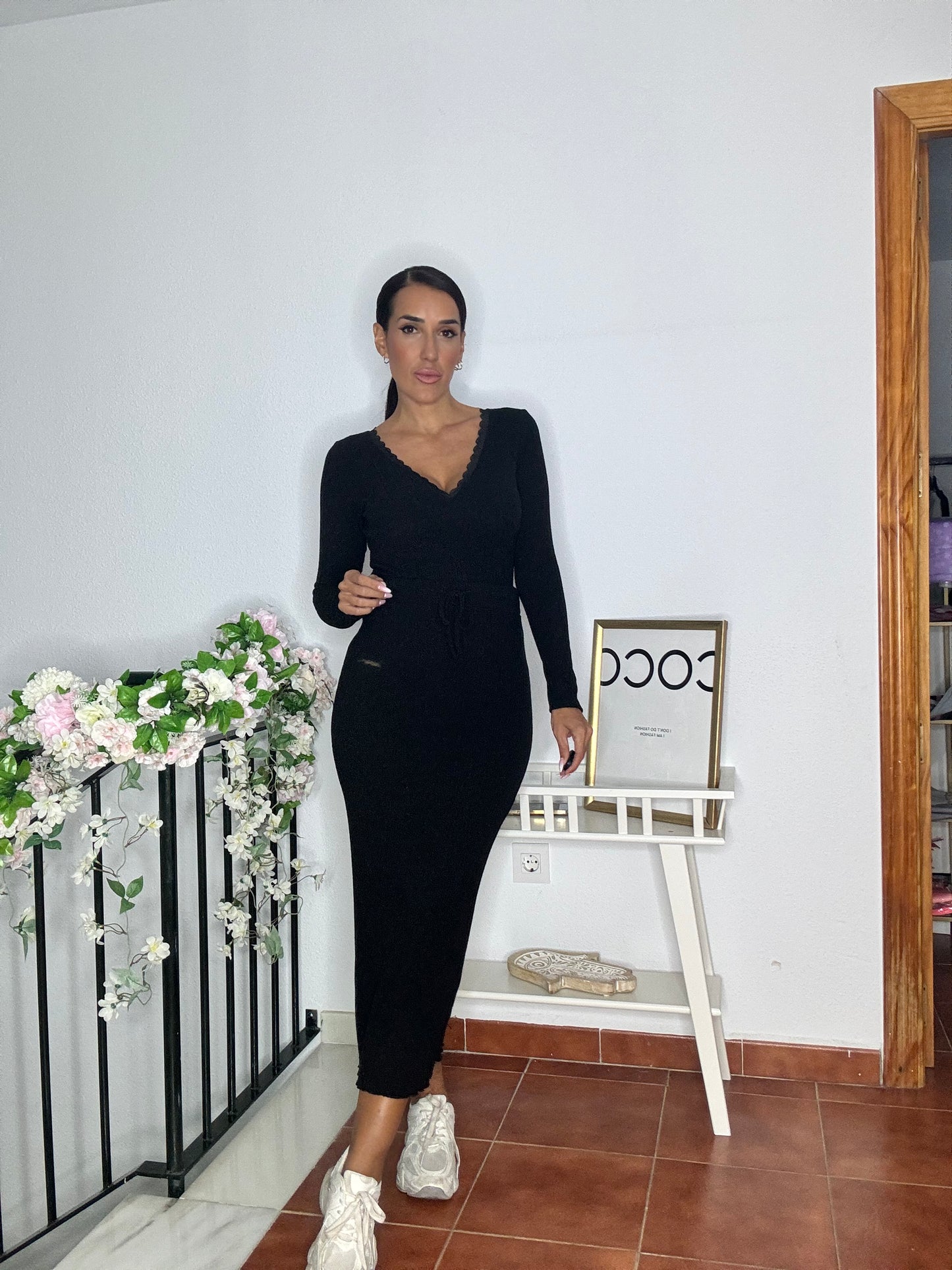 Conjunto falda black