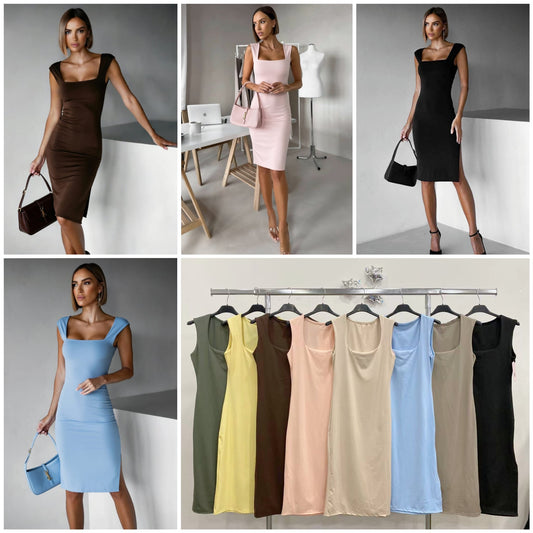 Vestido licra fría