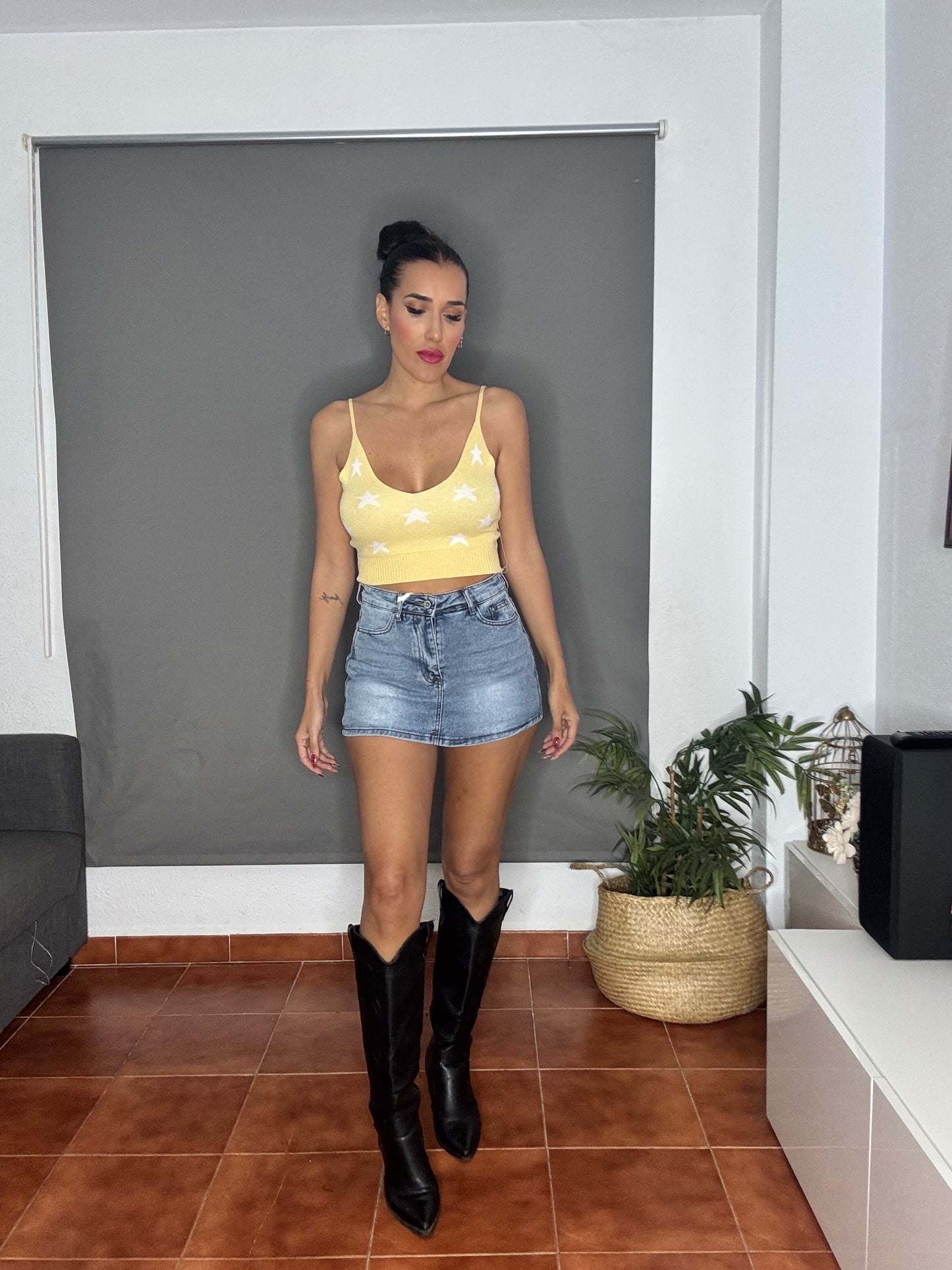 Falda short