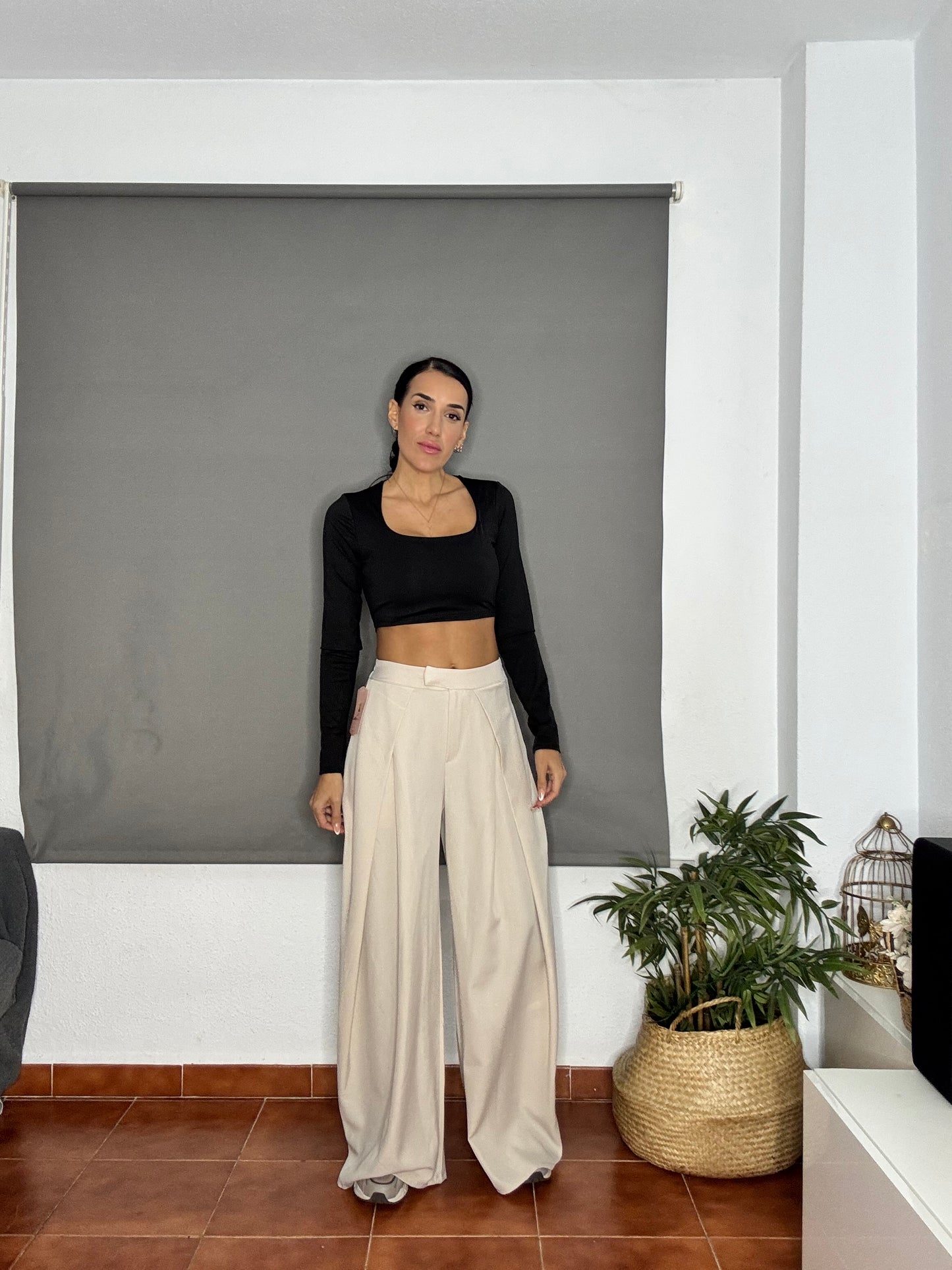 Pantalón liso