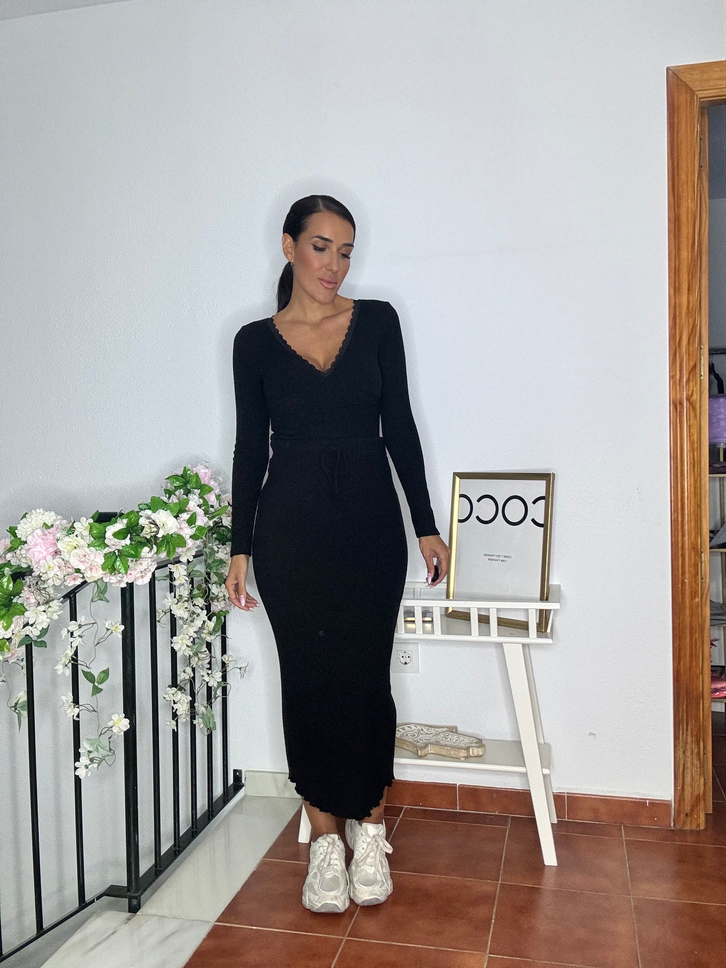 Conjunto falda black