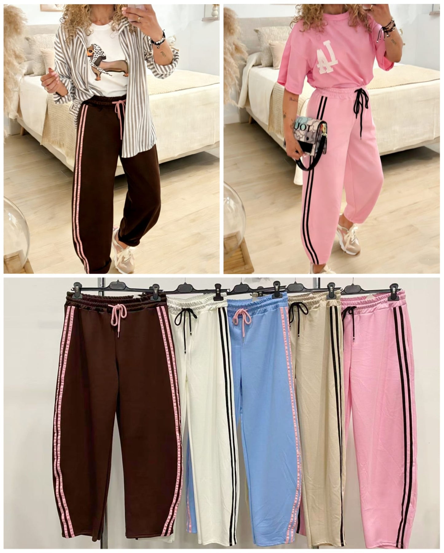 Pantalón chandal lineas